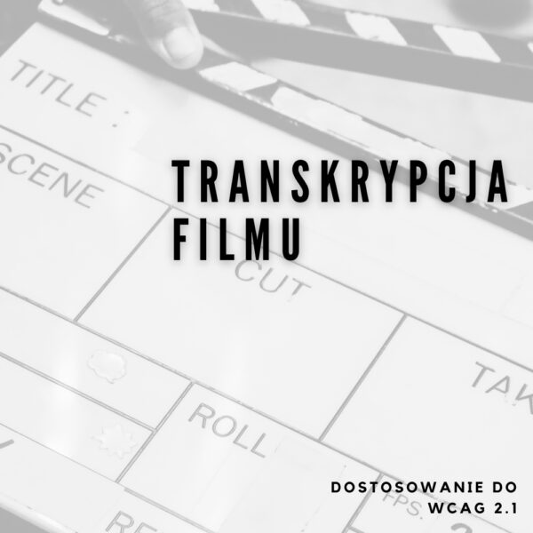 Transkrypcja i Napisy do Materiałów Wideo 1minuta